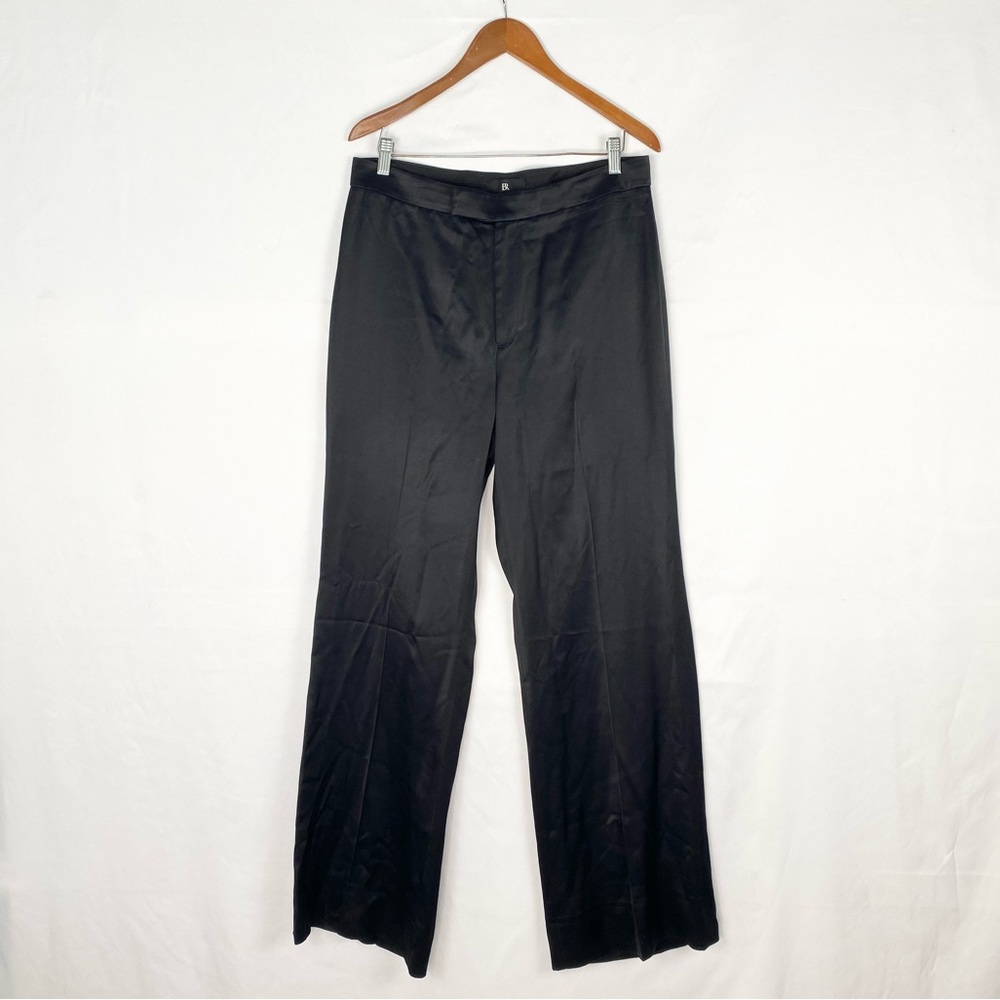Banana Republic Satin Wide Legs Pants High‎ Rise Size 12L